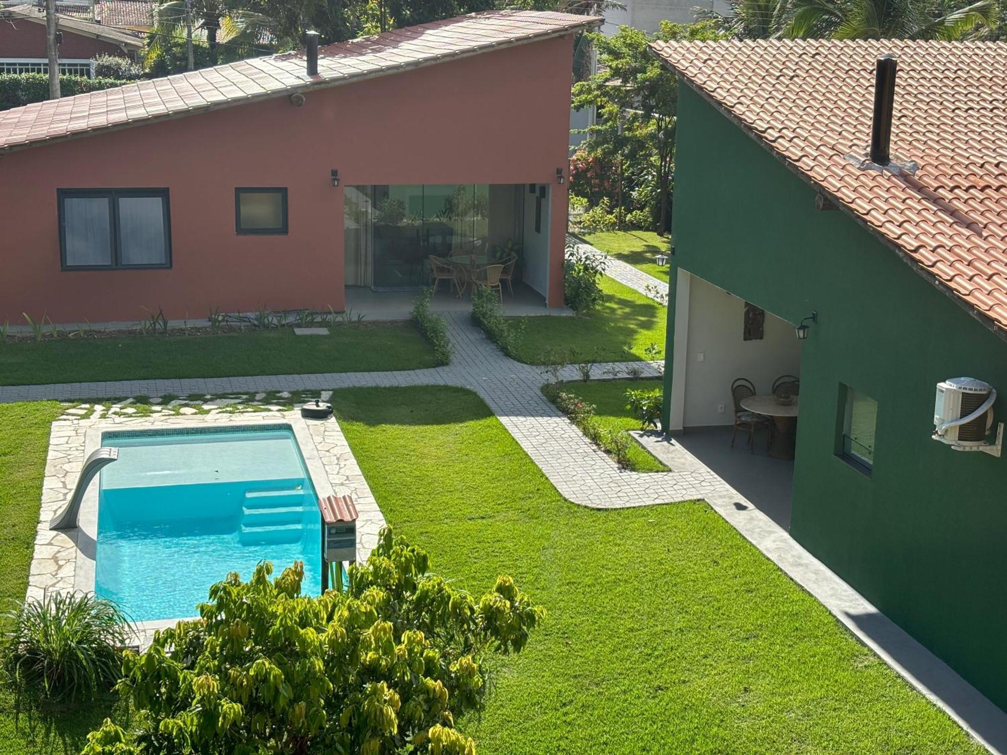 Casas Aconchegantes Com Piscina Na Encantadora Praia Das Cigarras Villa Sao Sebastiao  Dış mekan fotoğraf