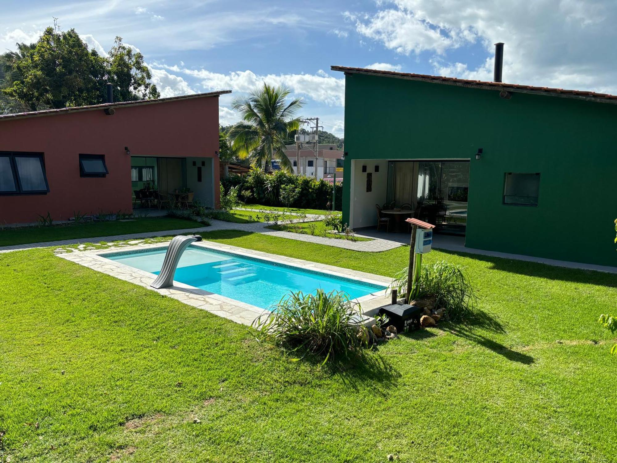 Casas Aconchegantes Com Piscina Na Encantadora Praia Das Cigarras Villa Sao Sebastiao  Dış mekan fotoğraf