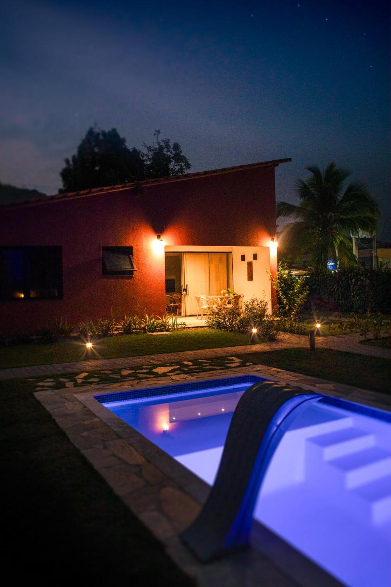 Casas Aconchegantes Com Piscina Na Encantadora Praia Das Cigarras Villa Sao Sebastiao  Dış mekan fotoğraf